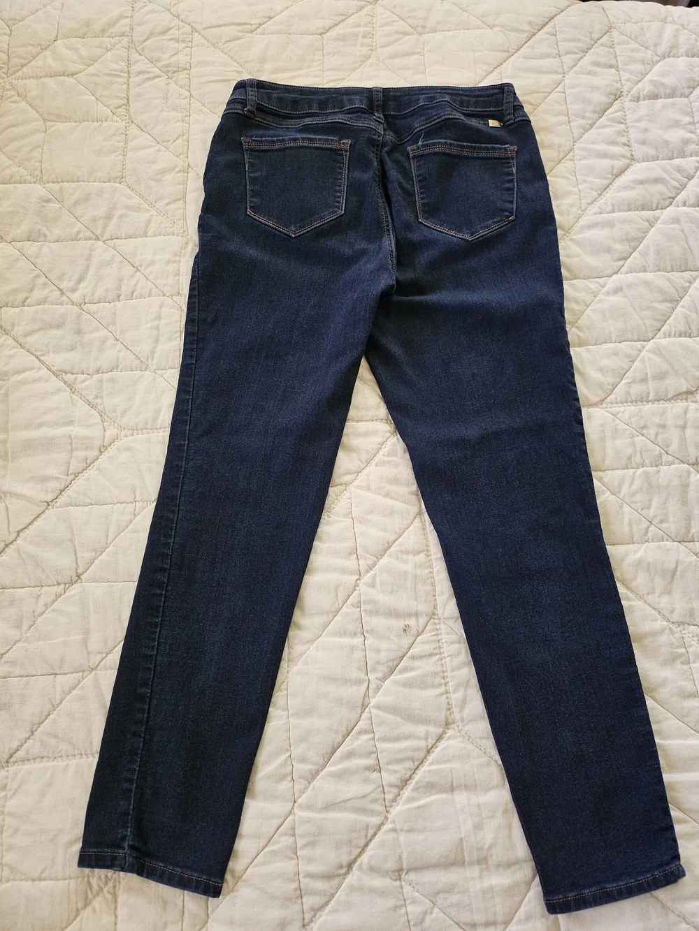 1822 'Butter' Denim Skinny Jeans- Size 10 - Picture 2 of 7